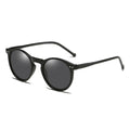 Retro Oval Frame UV Protection Sunglasses