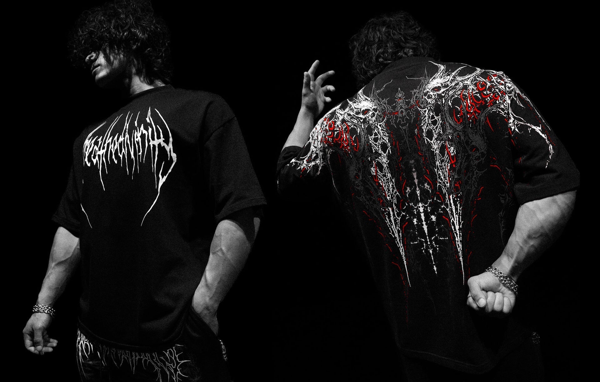 American Printed Sports Fitness Cotton Short Sleeve