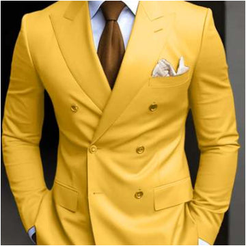 Men's Printed Suit Jacket Fashion Casual