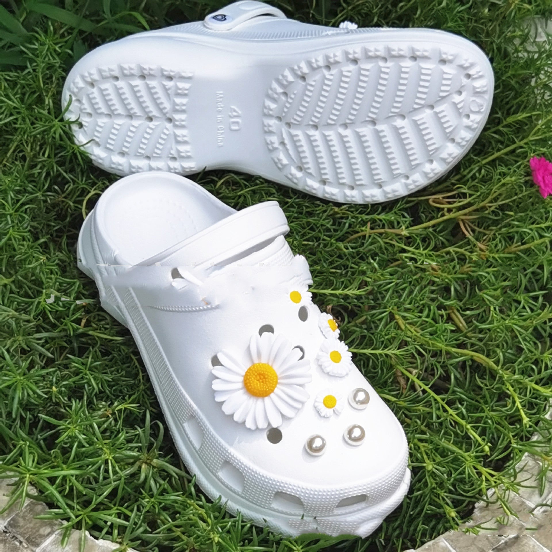 Hole Shoes Baotou Sandals Women's Wedge Heel Platform