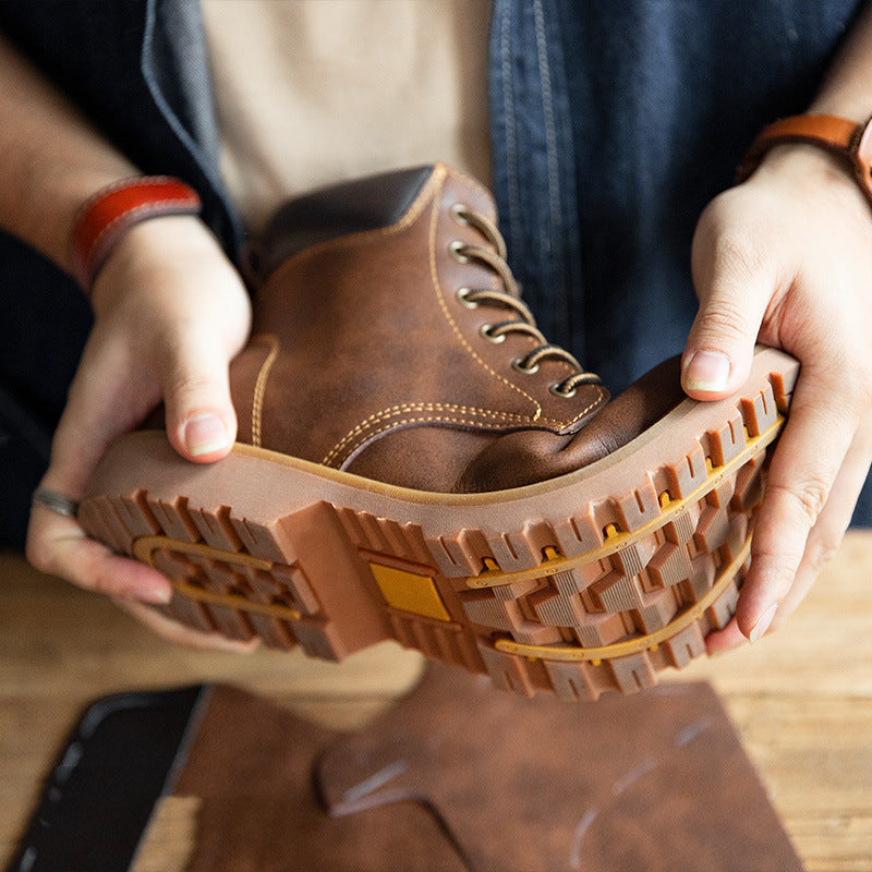 Madden Martin Men's High Top Retro Tooling Boots