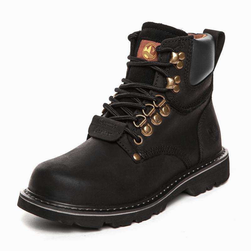 Men's High Top Waterproof And Velvet Rhubarb Boots