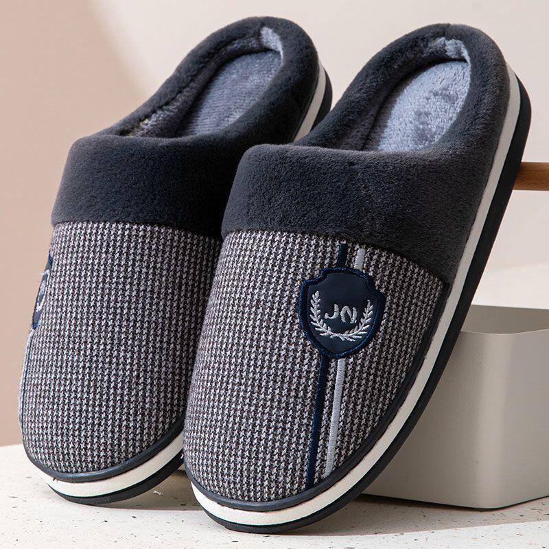 Fleece-lined Warm Thick-soled Non-slip Cotton Shoes Indoor And Outdoor Wear