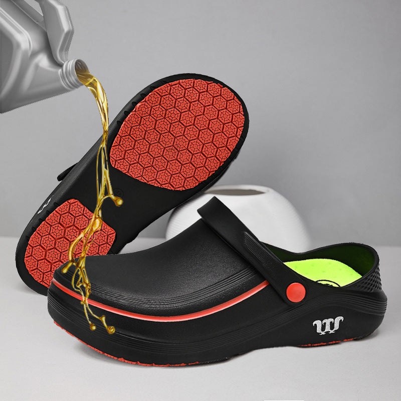 Men's Non-slip, Waterproof And Oil Resistant Work Wearable Shoes