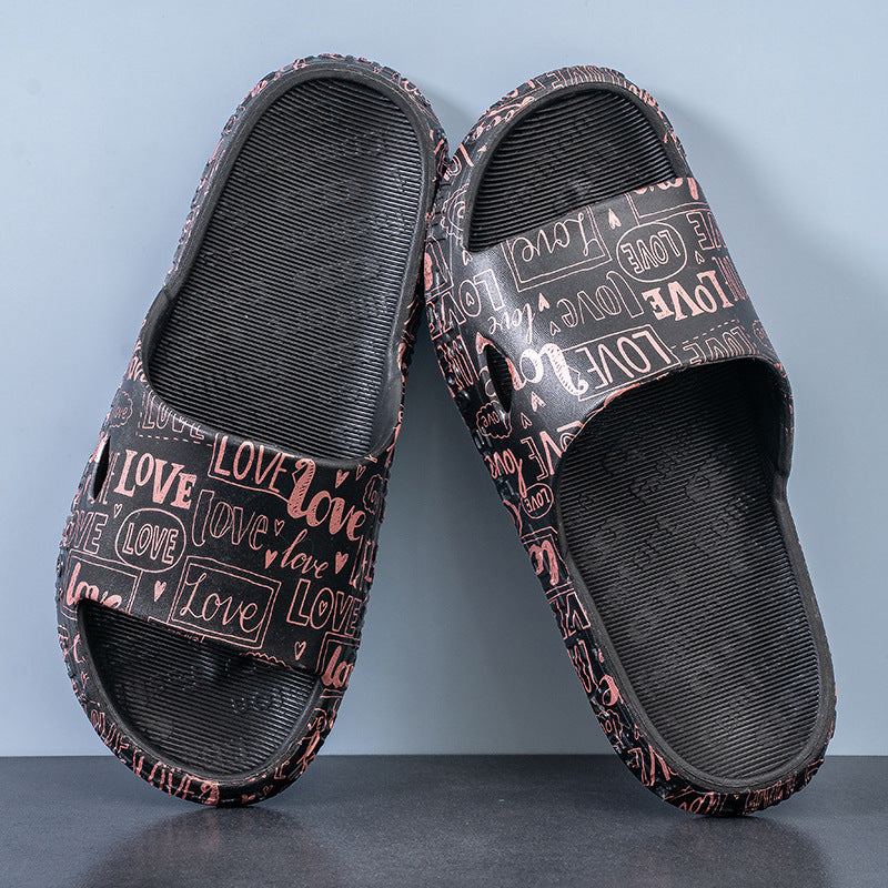 International Station Trendy Beach Non-slip EVA Custom Home Sandals And Slippers