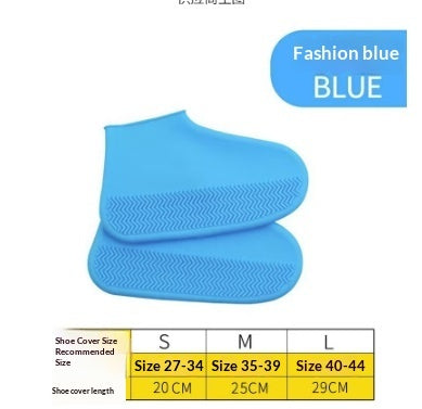 Silicone Shoe Cover Waterproof Rainproof Anti-slip Sleeve