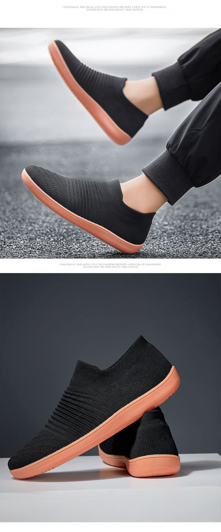 Breathable One Pedal Thin Fitness Shoes