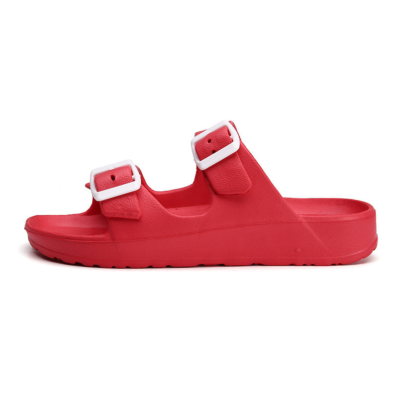 Wear A Flip-flop Wet Water Net Celebrity Beach Sandals And Slippers Borken Shoes