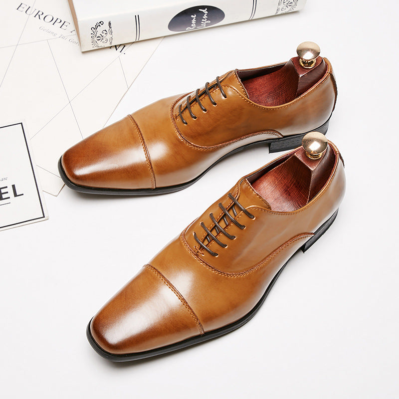 New Japanese Business Leather Formal Shoes