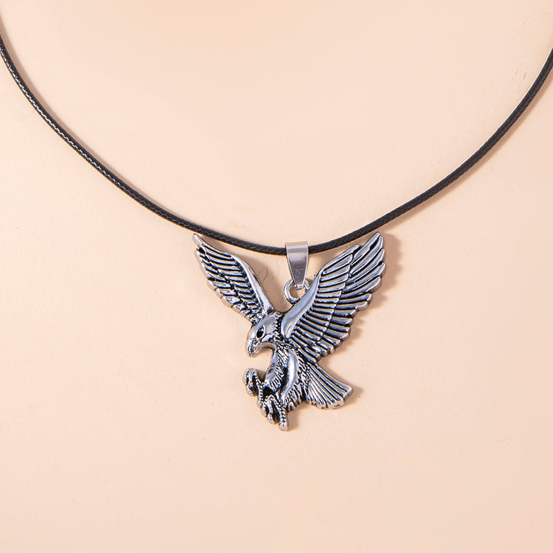 Bald Eagle Pendant Men Necklace Hip Hop
