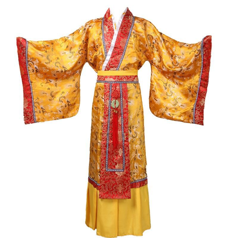 Ancient Costume Of Emperor Of Tang Dynasty Ancient Dragon Robe Of Emperor Wu