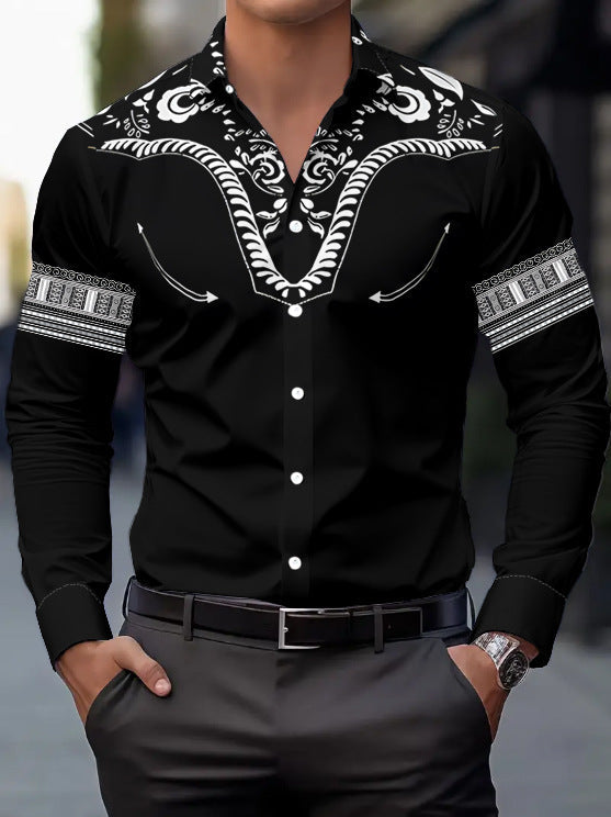 Men's Long Sleeve Shirt Casual Light Thin Fashion