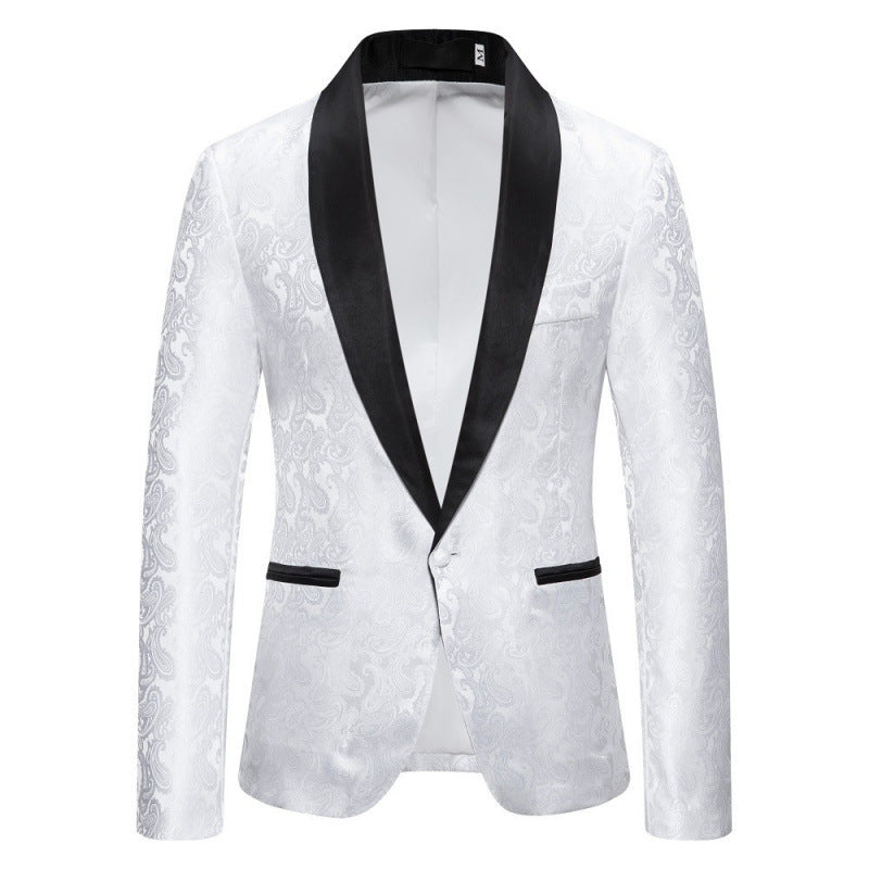 Fashion Design Formal Men's Lapel Suit Jacket