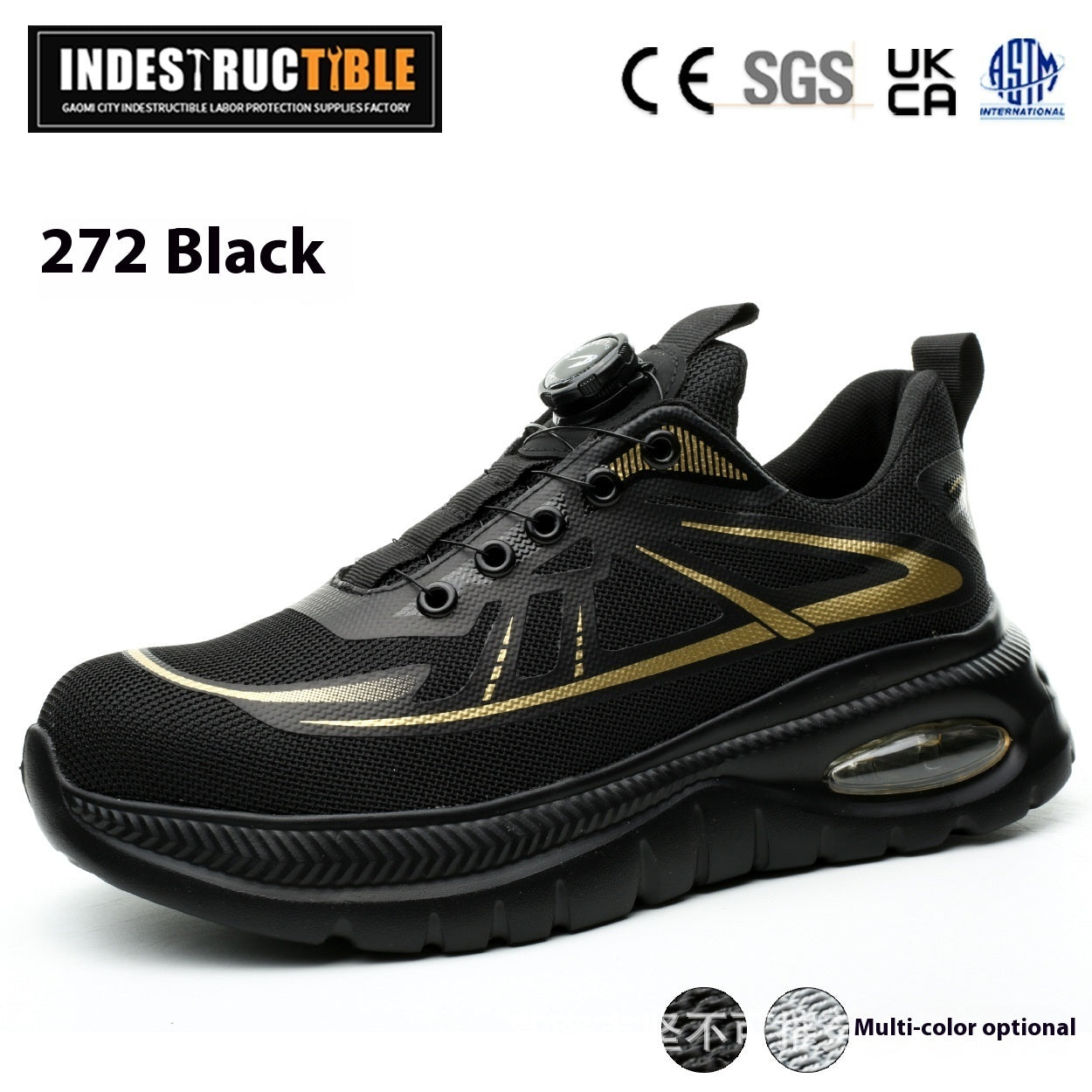 Anti Smashing And Puncture Lightweight Labor Protection Shoes
