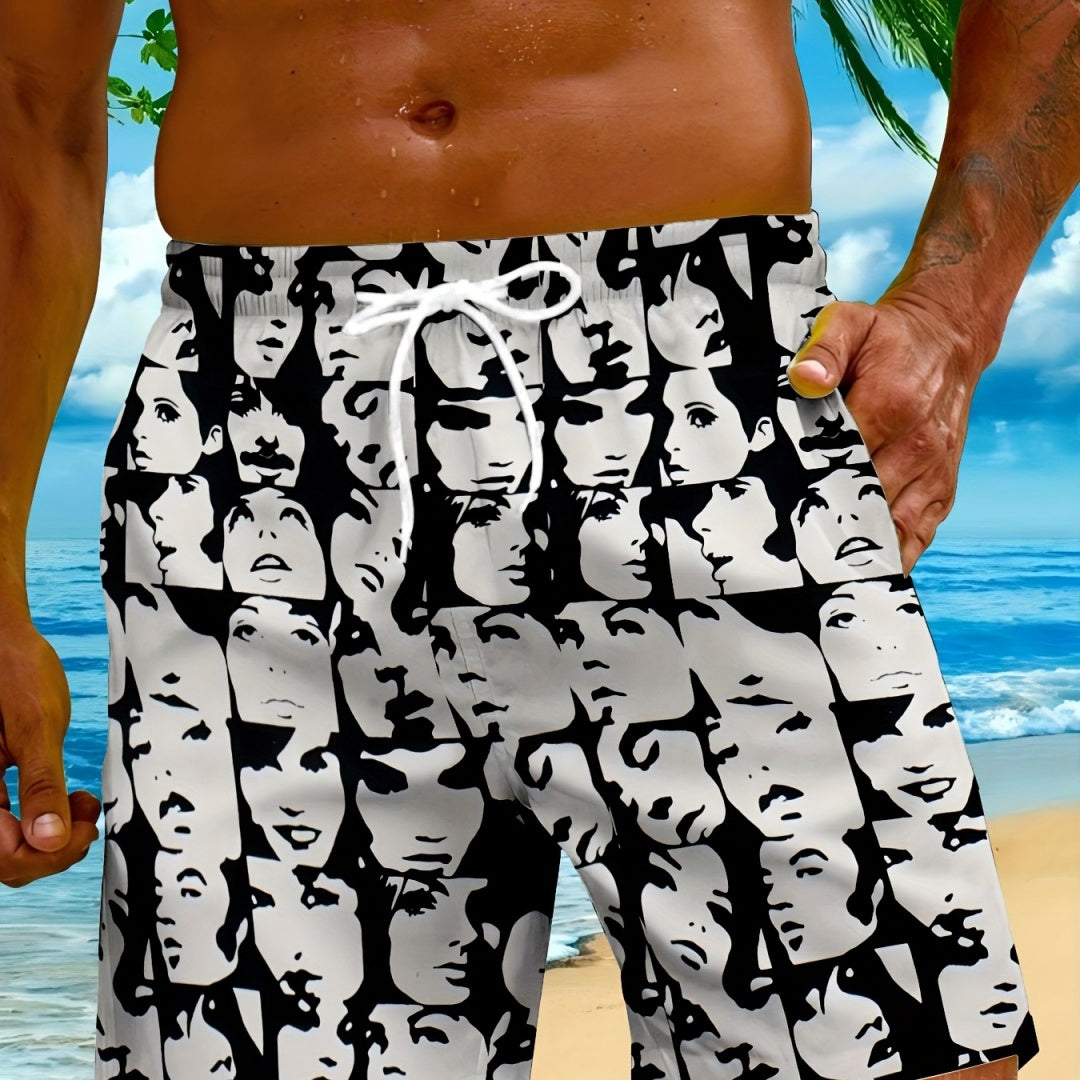 2025 Summer Men's Casual Shorts Fashion Trendy Breathable Cool