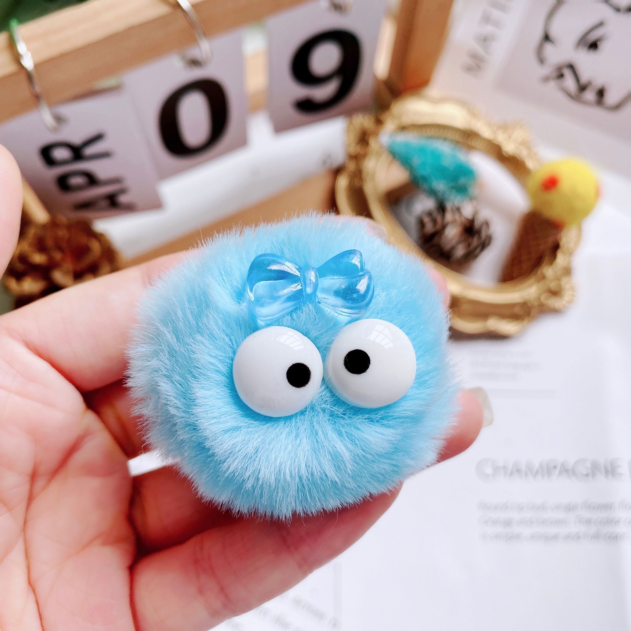 Shoe Buckle Sunglasses Color Wool Ball