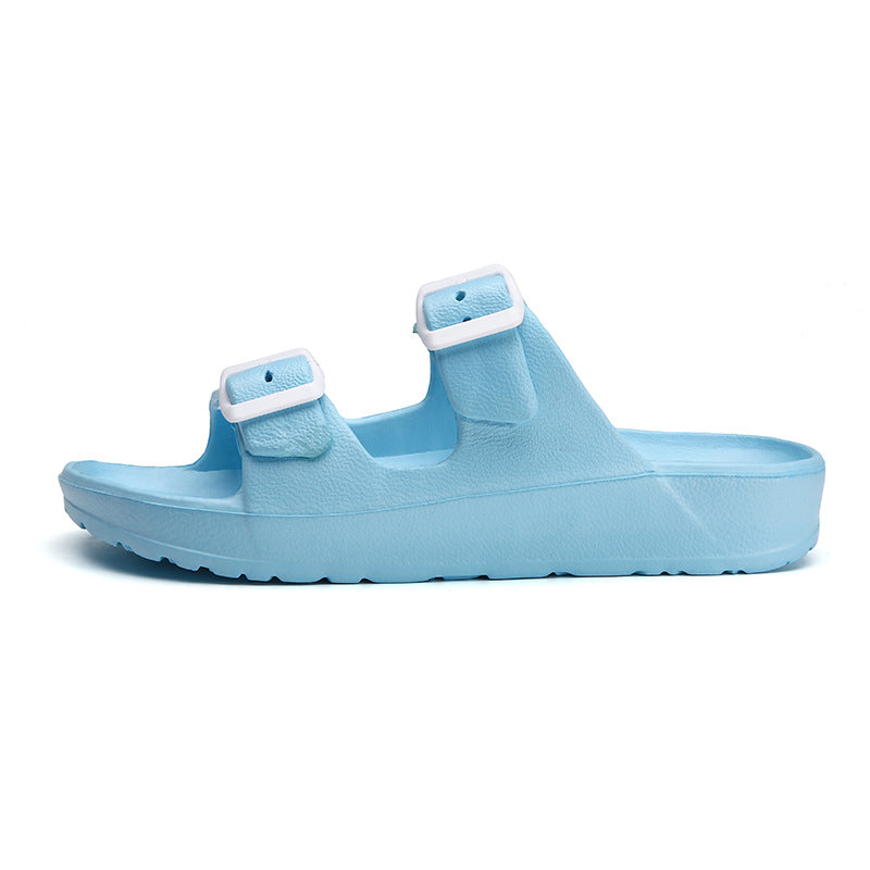 Wear A Flip-flop Wet Water Net Celebrity Beach Sandals And Slippers Borken Shoes