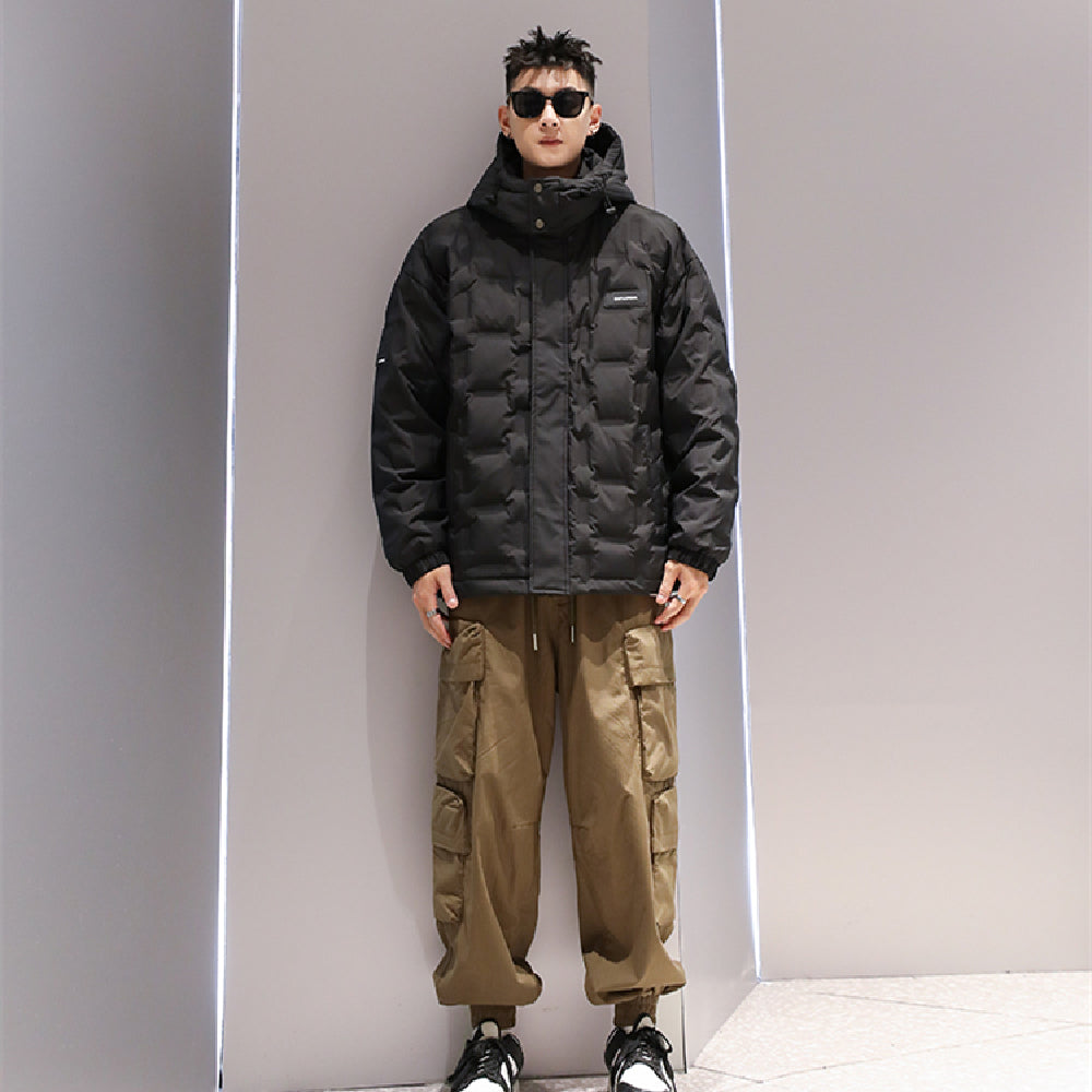 90 White Duck Down Men's Down Jacket Cold-resistant Warm