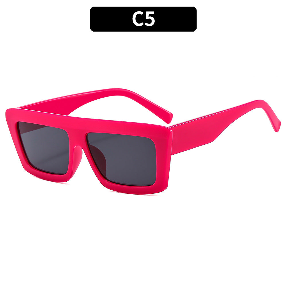 Box UV-proof Hip Hop Sunglasses