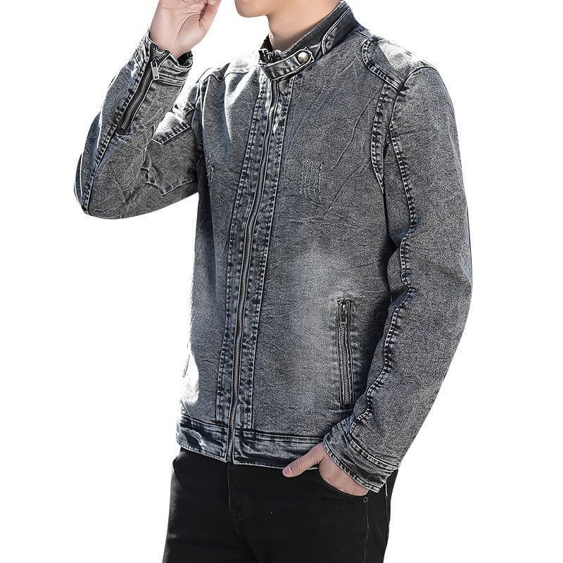 New Spring And Autumn Casual Fashion Men's Denim Jacket