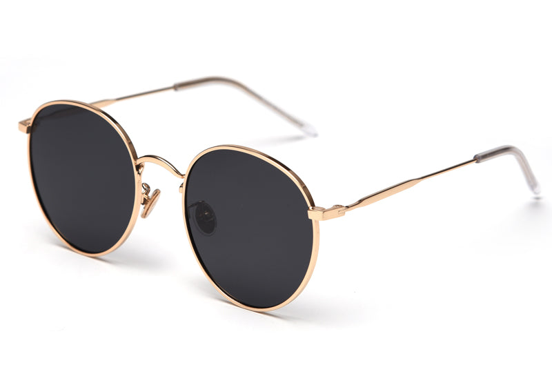 Round Sunglasses Female Tide Retro Polarized