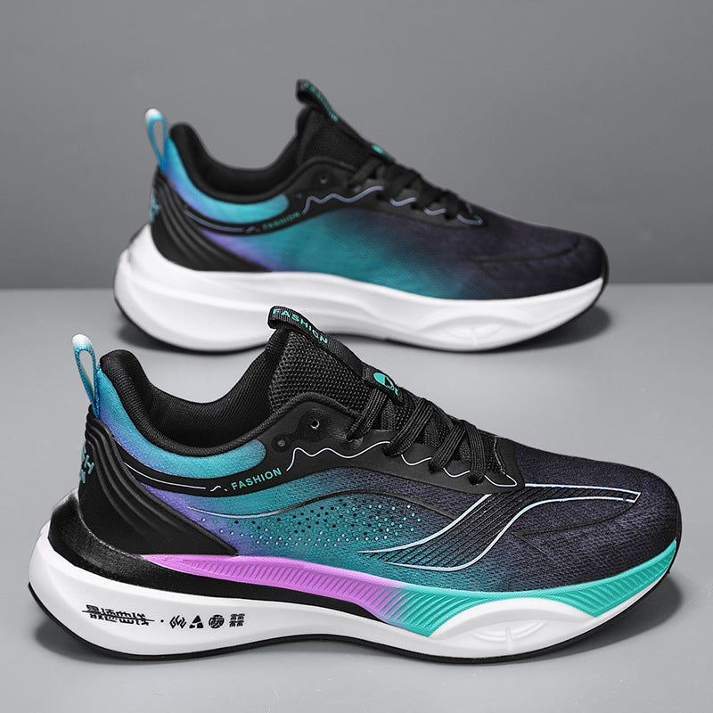 Youth Carbon Plate Running Shoes Autumn Mesh Breathable