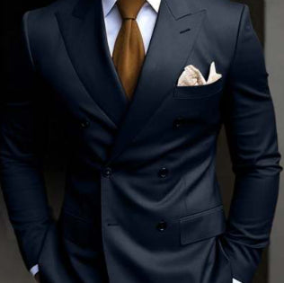 Men's Printed Suit Jacket Fashion Casual