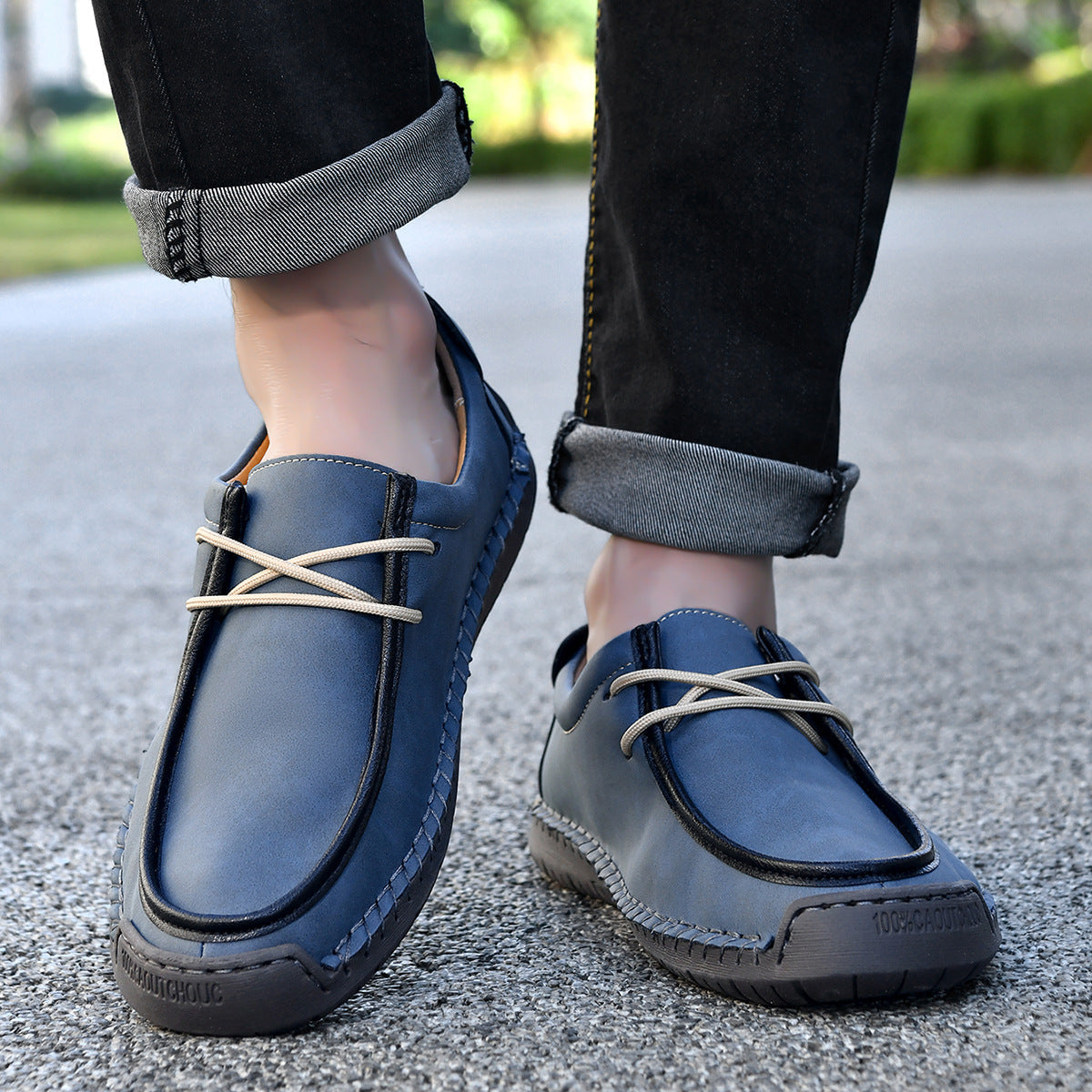 Versatile Casual Soft-soled Lace-up Shoes