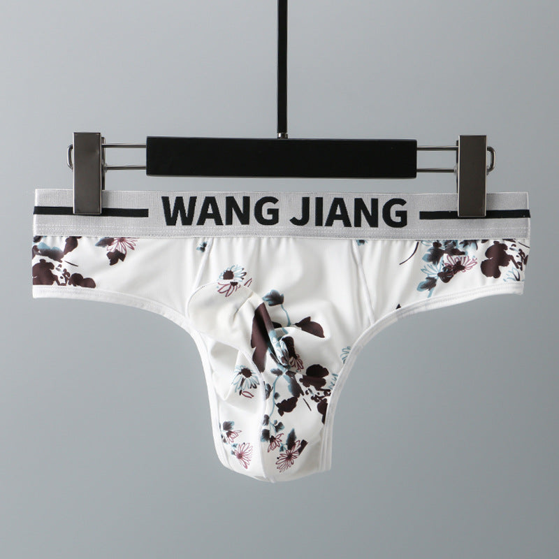 Summer Men's Chinese Ink Style Ice Silk Underwear