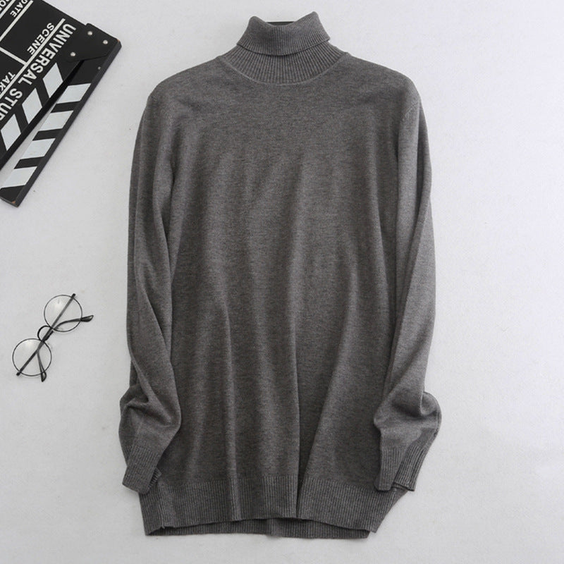 Turtleneck Sweater Men's Slim Trend Student Wear