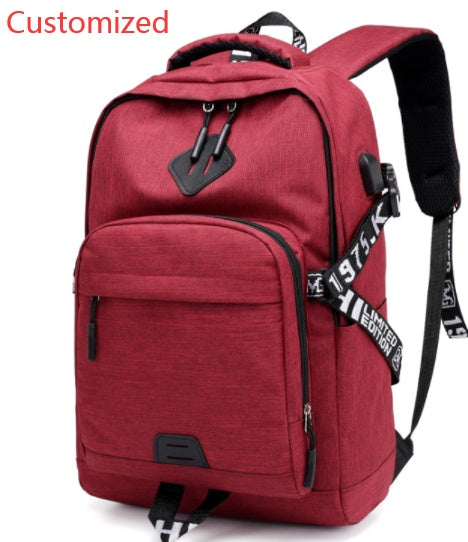 Laptop USB Charge Backpacks