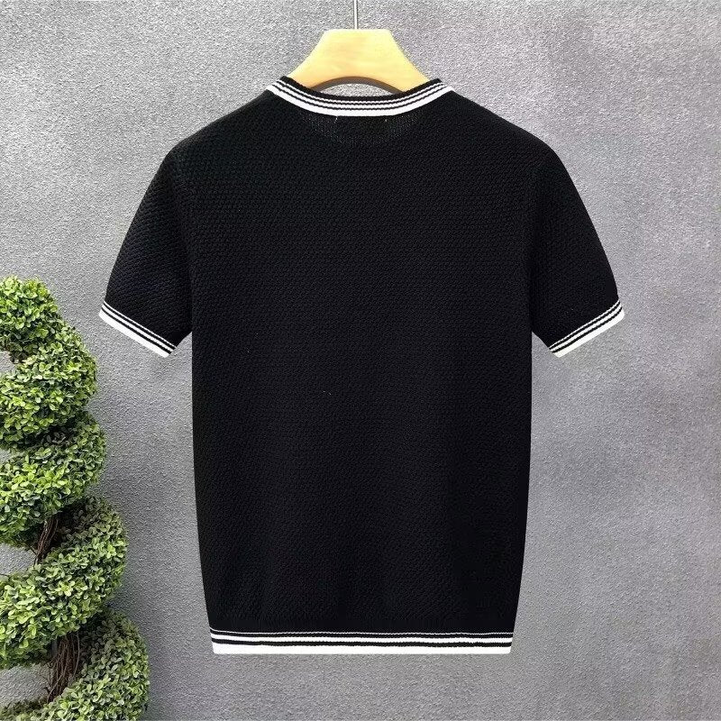 Men's Slim Fit Stretch Crew Neck T-shirt