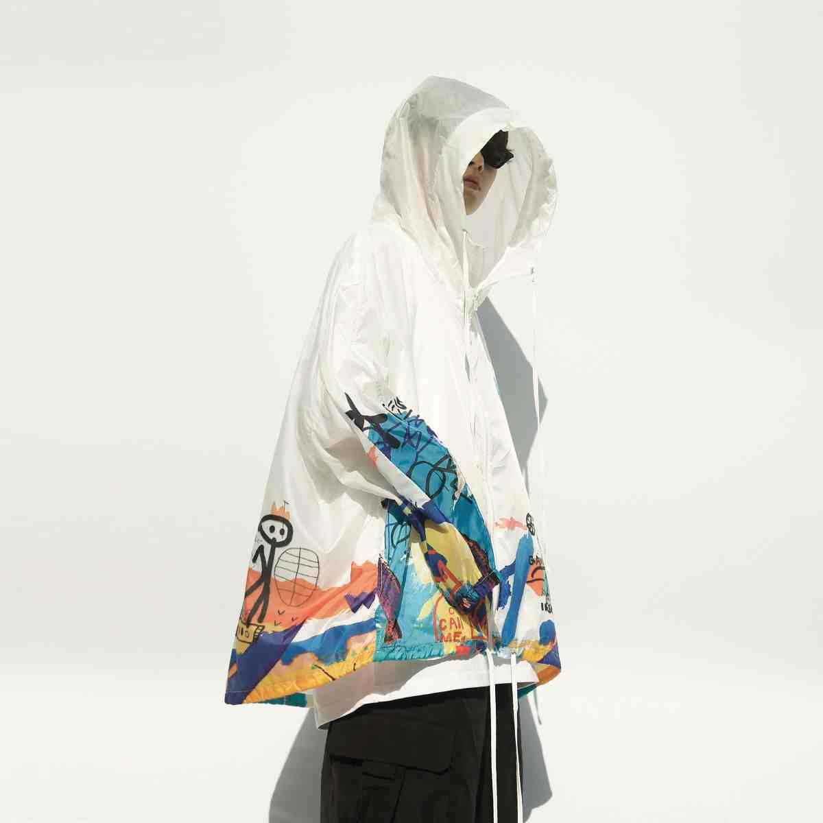 Men's Summer Thin Breathable hoodie