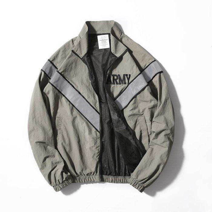 Men's Reflective Hooded Quick-drying Jacket