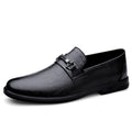 Gentleman Formal Wear Low-top Slip-on Cowhide Shoes