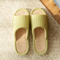 Cotton Linen Slippers Spring And Autumn Fabric Deodorant Home Indoor Non-Slip Home