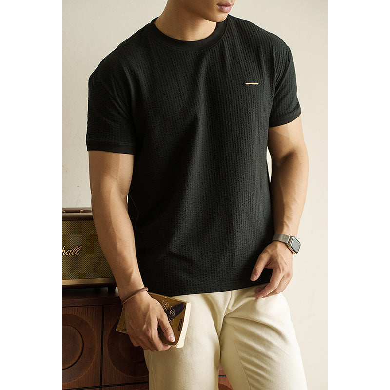 Business Casual Anti-wrinkle Short-sleeved T-shirt