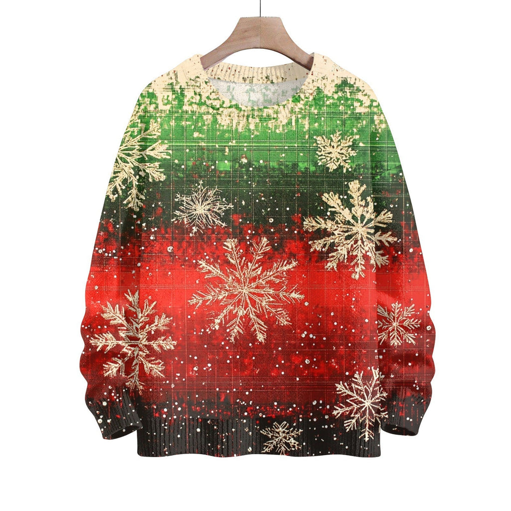 3D Digital Printing Men's And Women's Round Neck Sweater