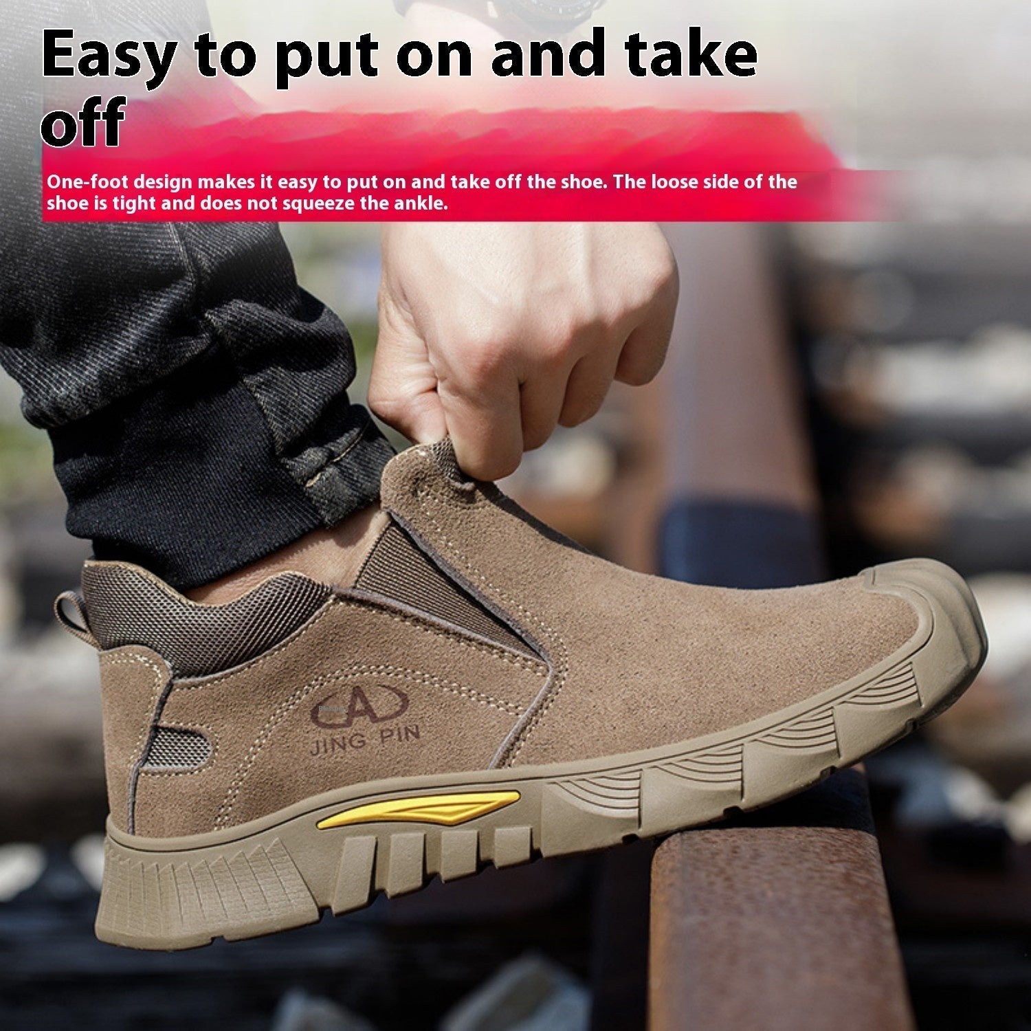 Men's Protective Shoes With Puncture Resistance