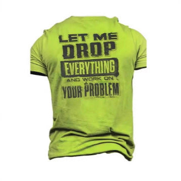 Men's T-shirt 3D Retro Summer