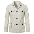 Linen Jacket British Retro Gentry
