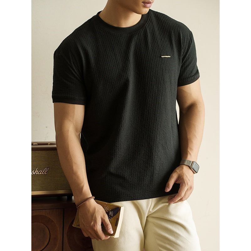 Business Casual Anti-wrinkle Short-sleeved T-shirt