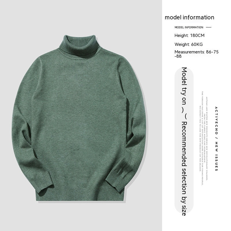 Winter Inner Wear Men's Casual Slim Bottoming Shirt