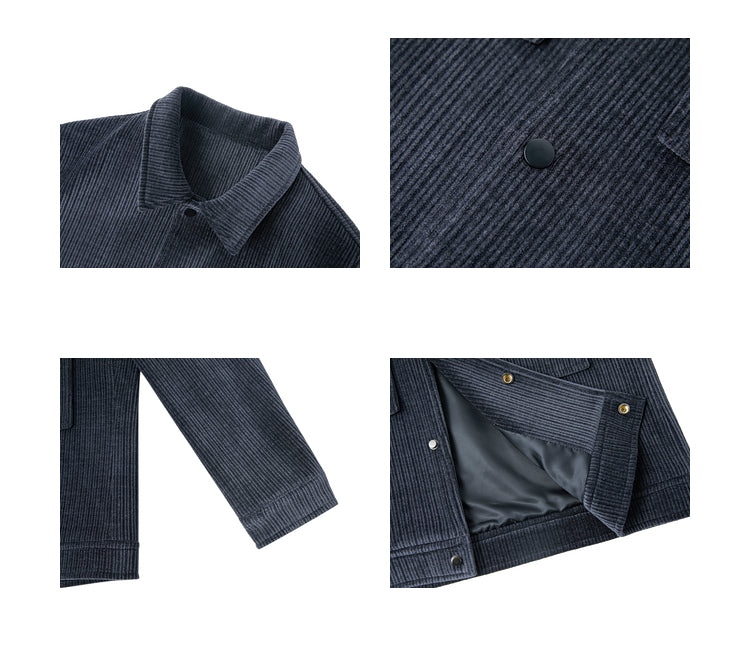 Men's Casual Corduroy Warm Casual Jacket