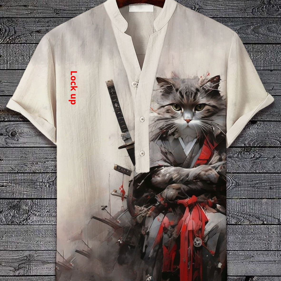 3D Digital Animal Style Short Sleeve Shirt