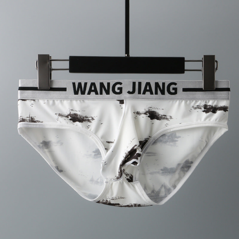 Ice Silk Underwear Men's Briefs Bullet Separation Men's Underwear