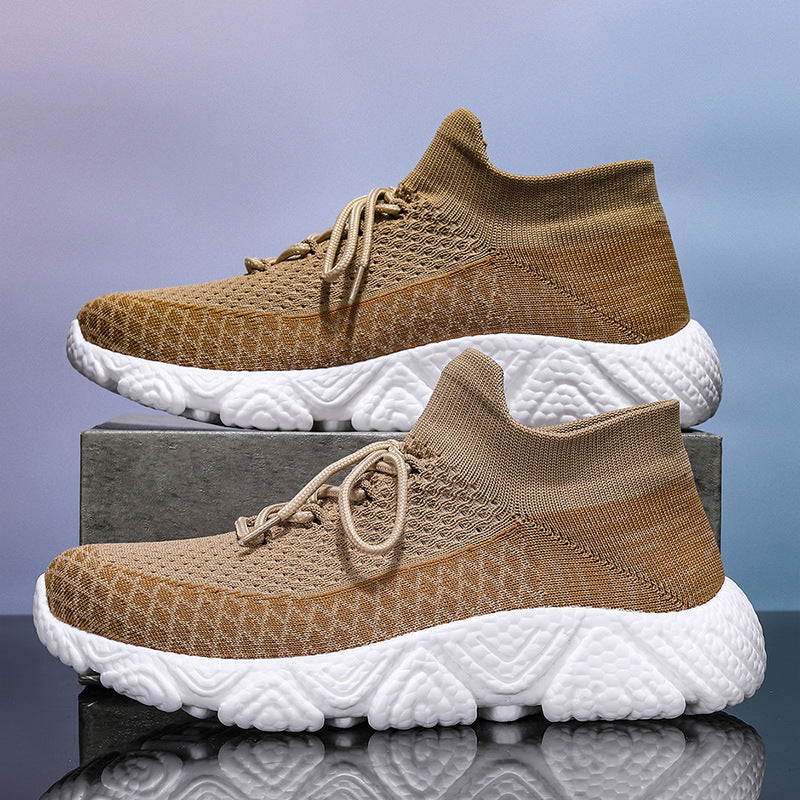 Fly Woven Mesh Breathable Sneaker Men
