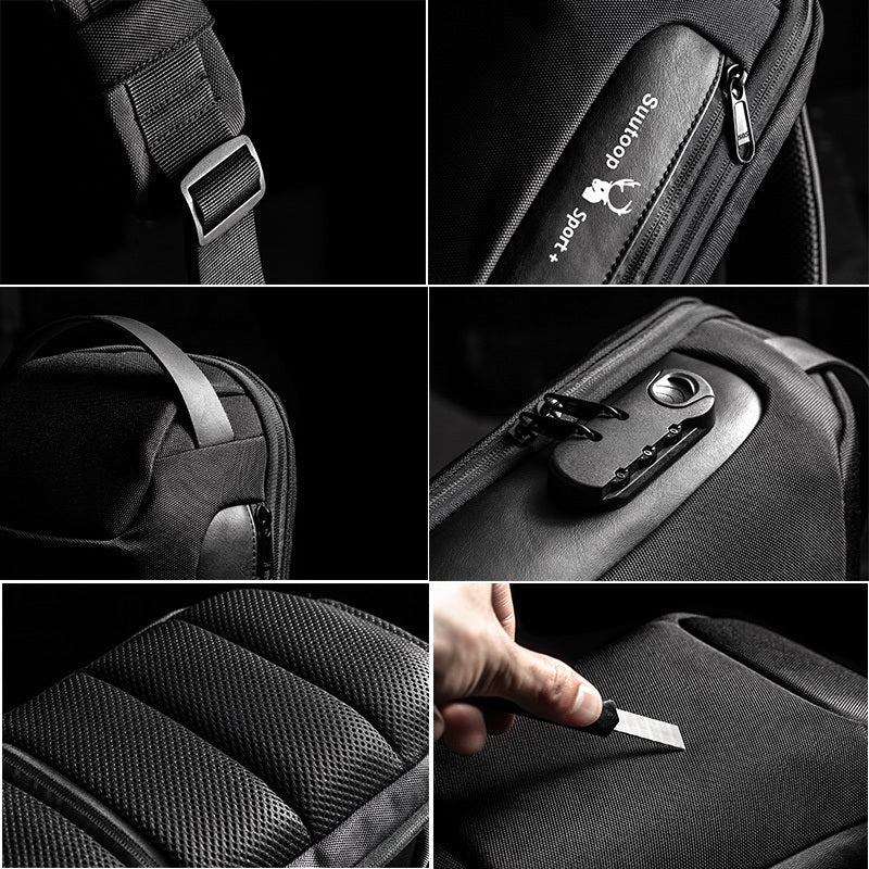 Anti-theft Shoulder Bags Chest Bag Pack For Male