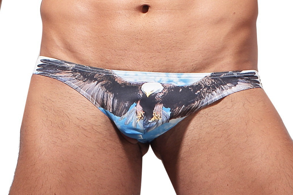 Men's Digital Printing Polyester Underwear