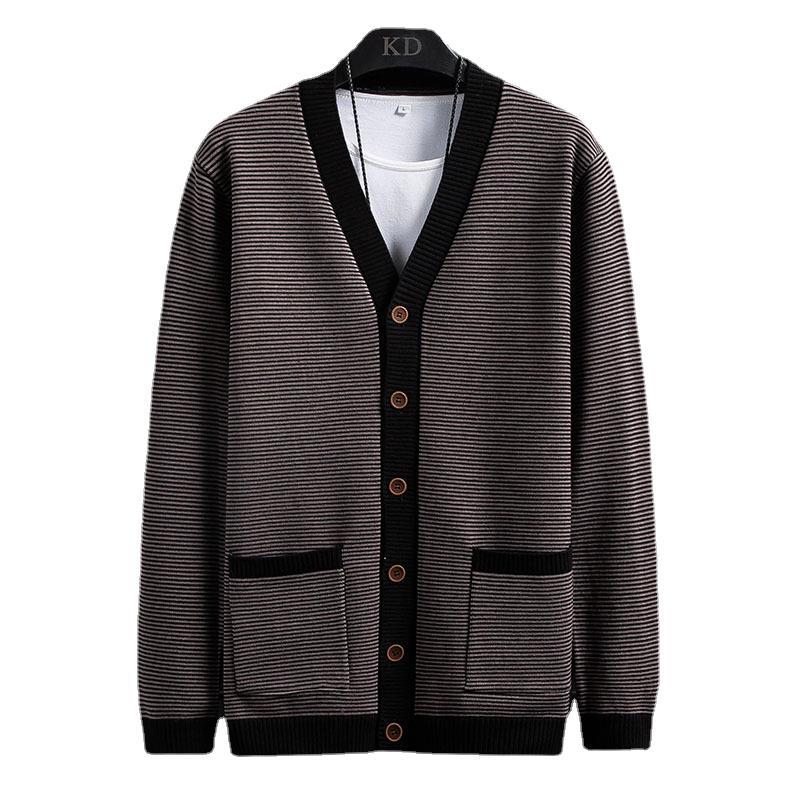 Long Sleeve Round Neck Men's Sweater